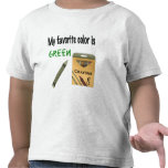 My Favorite Color is Green Tshirt