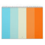 My favorite colors wall calendar