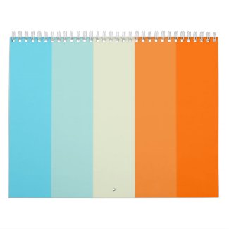 My favorite colors calendar