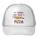 My Favorite Food Group is Pizza Mesh Hats