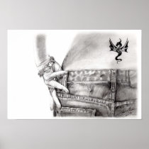My Favorite Jeans Print
