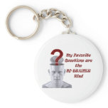 My Favorite Questions are the No-Brainer Kind Key Chains