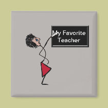 My Favorite Teacher magnets