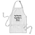 My Favorite Vegetable is Bacon aprons