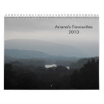 My Favourites Calendar 2010