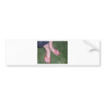 MY FEET IN THE GRASS BUMPER STICKERS
