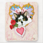 My Feline Valentine Cat Mousepad mousepads