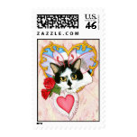 My Feline Valentine Cat Postage