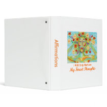 My Finest Thoughts Affirmations binders by Victoriart My Finest Thoughts Affirmations binders