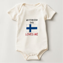 My FINNISH DAD Loves Me t-shirts