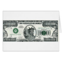 My first Billion was without him. cards by Obama_Money_Stimulus My first Billion was without him. cards