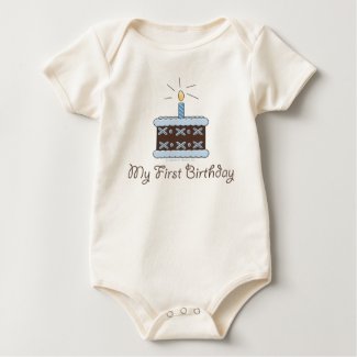 My First Birthday Cake Boy T shirt shirt