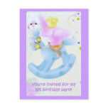 My first birthday party postcard