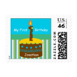 My First Birthday Personalized Name Stamps