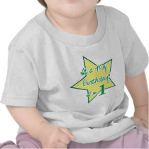My First Birthday t-shirts