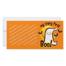 My First Boo photo cards