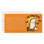 My First Boo Photo Card