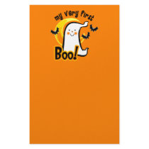 My First Boo Customized Stationery