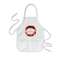 My First Christmas Baby Apron