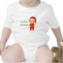 My First Christmas Baby  Creeper t-shirts