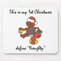 My First Christmas Gift Mousepads