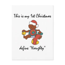 My First Christmas Gift Post Card