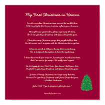 My First Christmas in Heaven posters