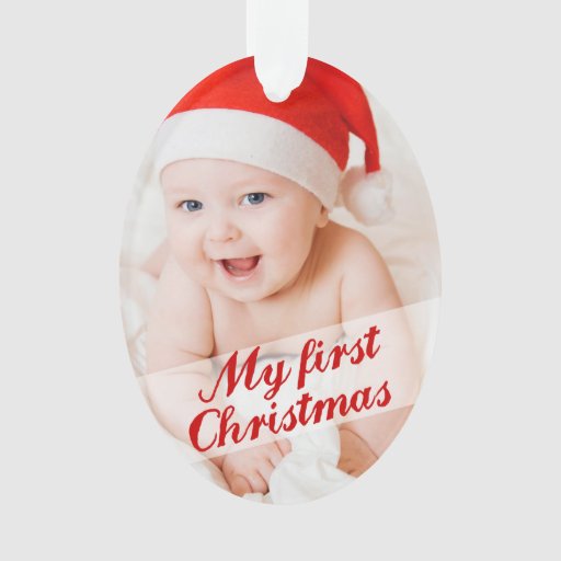 My First Christmas Keepsake Ornament Zazzle