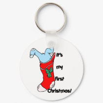 My First Christmas keychains