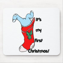 My First Christmas mousepads by funnyholidaytshirts My First Christmas mousepads
