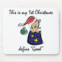 My First Christmas Mousepad