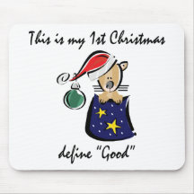 My First Christmas Mousepad