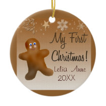 My First Christmas ornaments