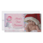 My First Christmas Photo Card Template