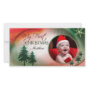 My First Christmas Photo Card Template photo cards by aslentz My First Christmas Photo Card Template photo cards