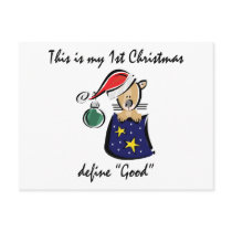 My First Christmas Post Cards
