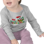 My First Christmas Santa Owl Tshirt