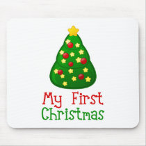 My First Christmas Tree Mousepad