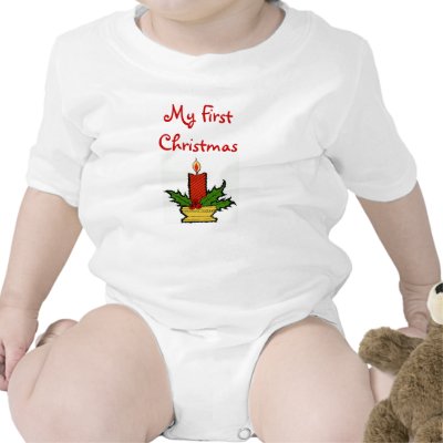 My First Christmas T Shirts by clarachandler