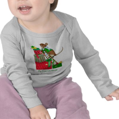 My First Christmas T Shirt by MANolan