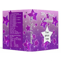 My First Cookbook, Recipe Binder by DesignsbyLisa My First Cookbook, Recipe Binder
