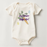My First Easter Girls Baby Infant Onesie Bodysuit T-shirt