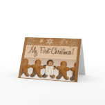 My first Gingerbread Christmas Cards