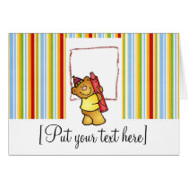 My First grade - Customized cards
