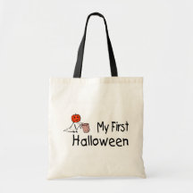 My First Halloween Canvas Bags