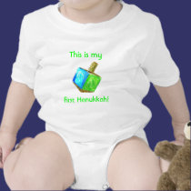 My first Hanukkah onesie t-shirts by lorenkaplan My first Hanukkah onesie t-shirts
