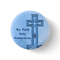 My First Holy Communion Button