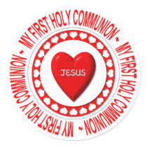 My First Holy Communion Sticker