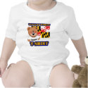 My First Maryland Teddy Bear Shirt