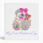 My First Mother's Day (bear) 3 Ring Binders
